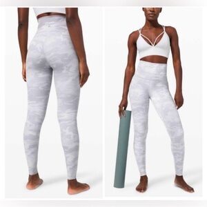 Lululemon Wunder Under Super High-Rise Tight Luxtreme 28" Gray Camo